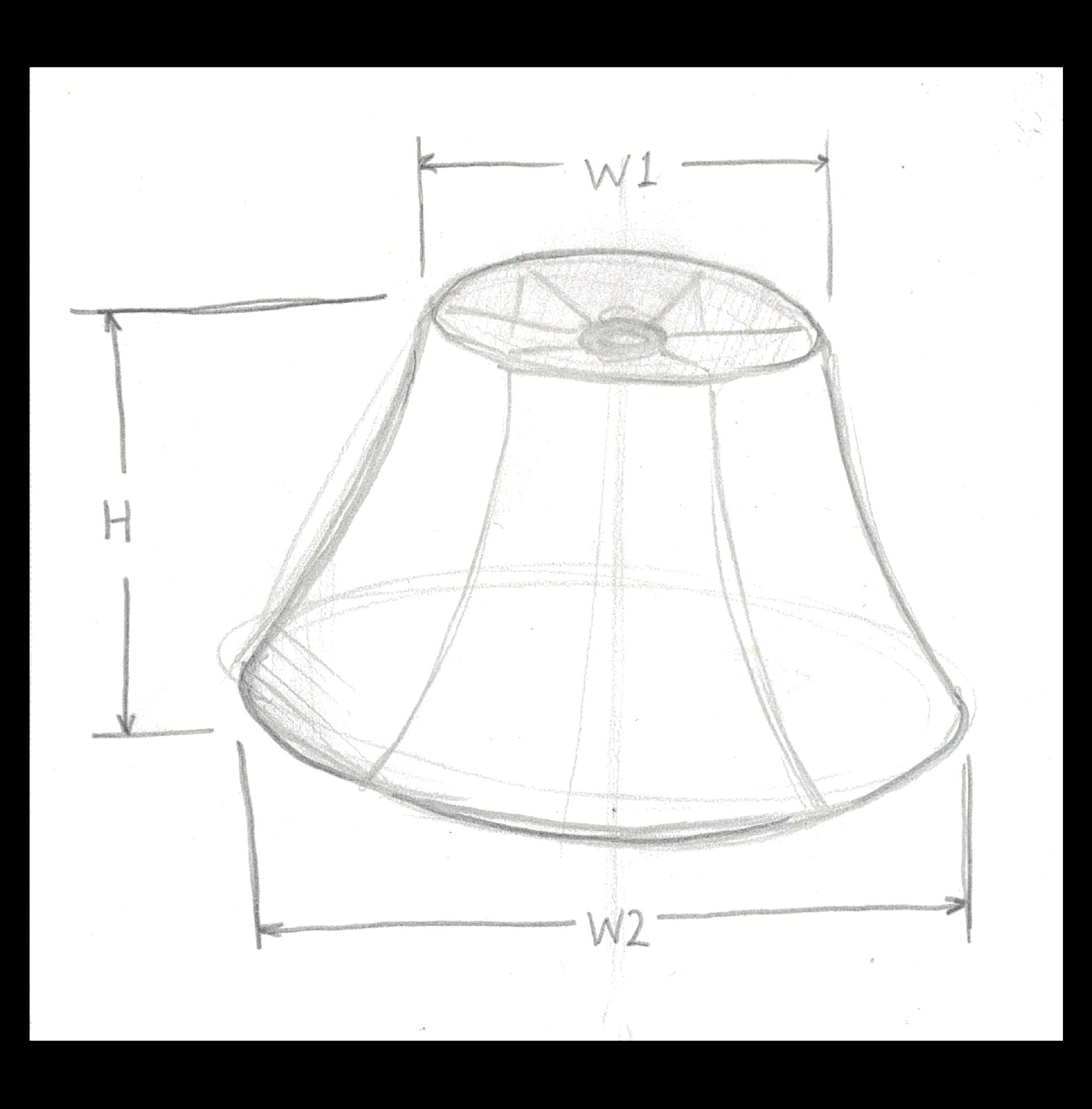 Lampshade sketch