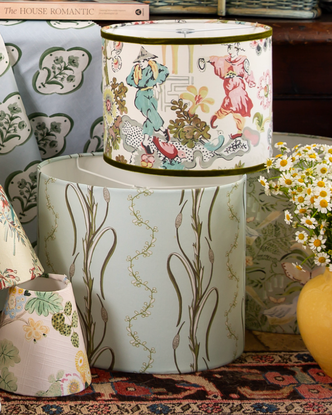 Made to order drum lampshades