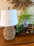 Monogrammed Lampshade